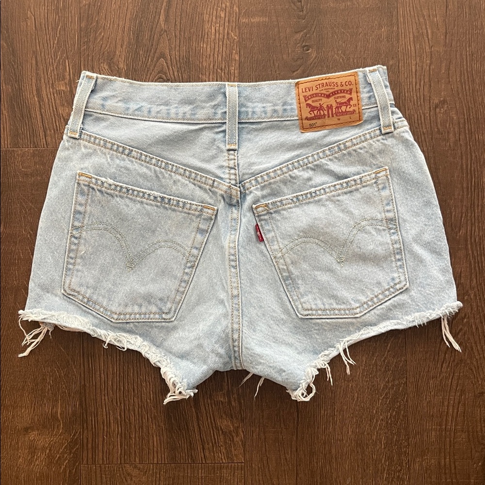 Levi’s 501 Button-Fly Denim Jean Shorts